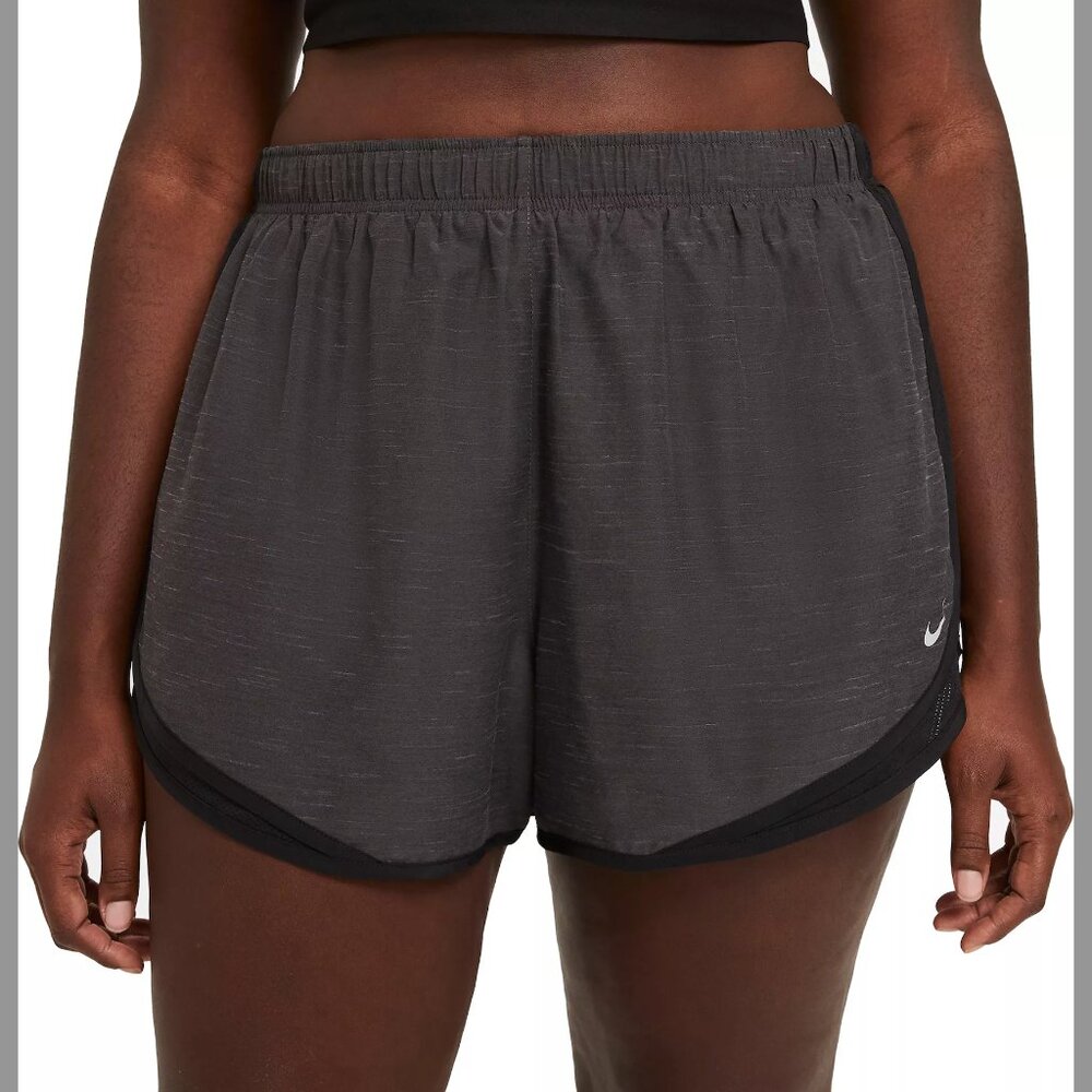 NWT Nike Women's Core Heather Tempo Brief-Lined Running Shorts